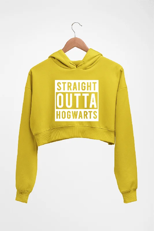 Harry Potter Hogwarts Crop HOODIE FOR WOMEN