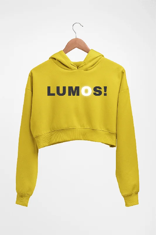 Harry Potter Lumos Crop HOODIE FOR WOMEN