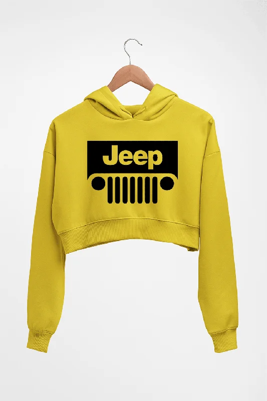 Jeep Crop HOODIE FOR WOMEN