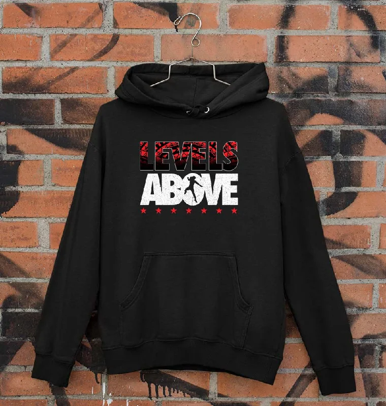 levels above roman reigns Unisex Hoodie for Men/Women Hoodie with Mesh Breathable Sporty levels above roman reigns Unisex Hoodie for Men/Women Hoodie with Mesh Breathable Sporty