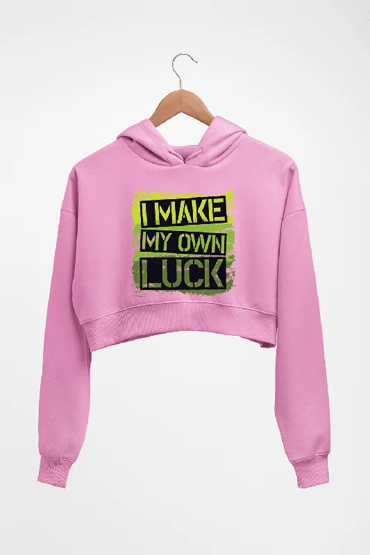 Luck Crop HOODIE FOR WOMEN