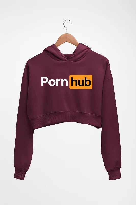 Porn Hub Crop HOODIE FOR WOMEN