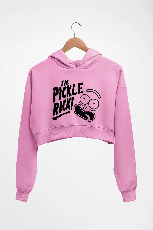 Rick and Morty Crop HOODIE FOR WOMEN