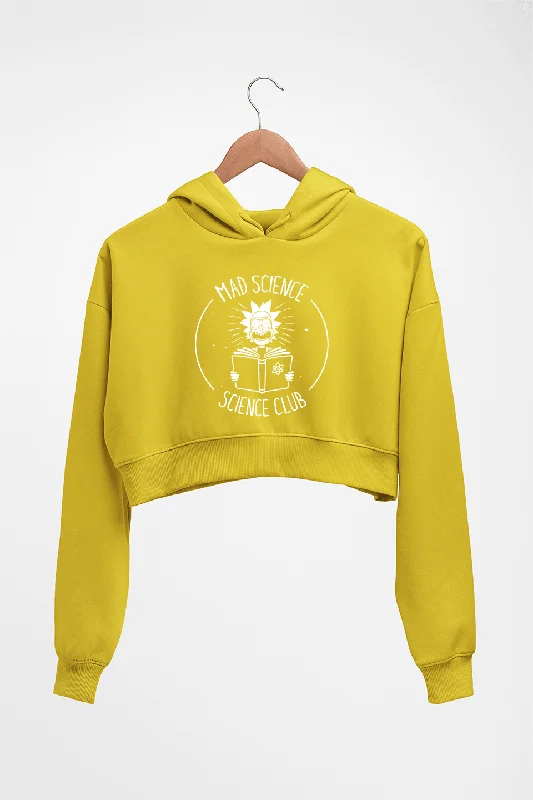 Rick and Morty Crop HOODIE FOR WOMEN