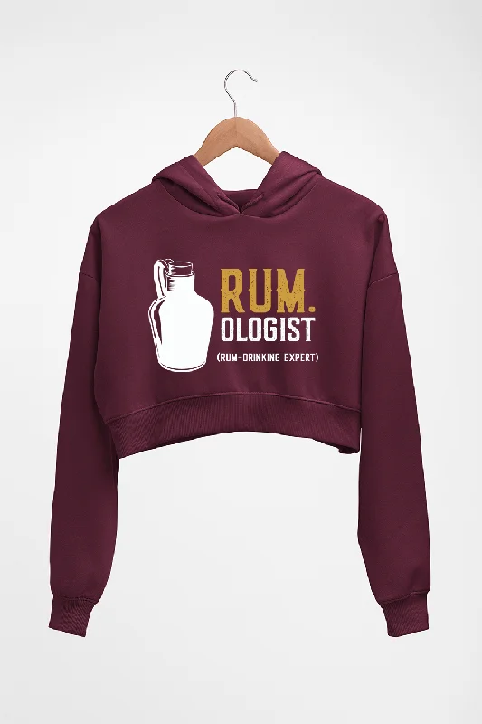 Rum Crop HOODIE FOR WOMEN