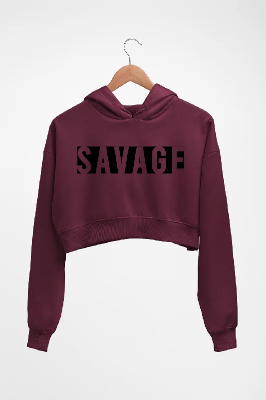 Savage Crop HOODIE FOR WOMEN