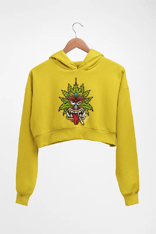 Tiki Joint Crop HOODIE FOR WOMEN