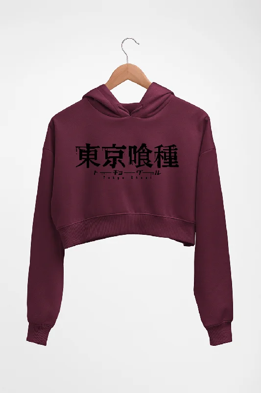 Tokyo Ghoul Crop HOODIE FOR WOMEN