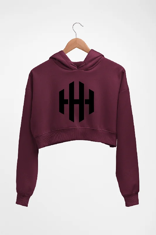 Triple H WWE Crop HOODIE FOR WOMEN