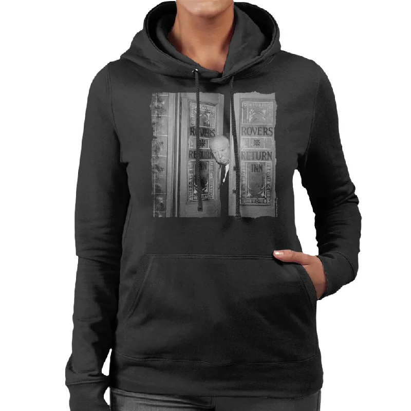 TV Times Alfred Hitchcock At The Rovers Return 1964 Women's Hooded Sweatshirt