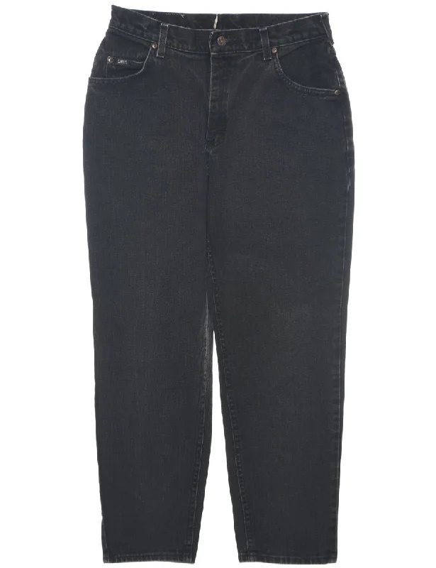 Black Lee Jeans - W30 L28