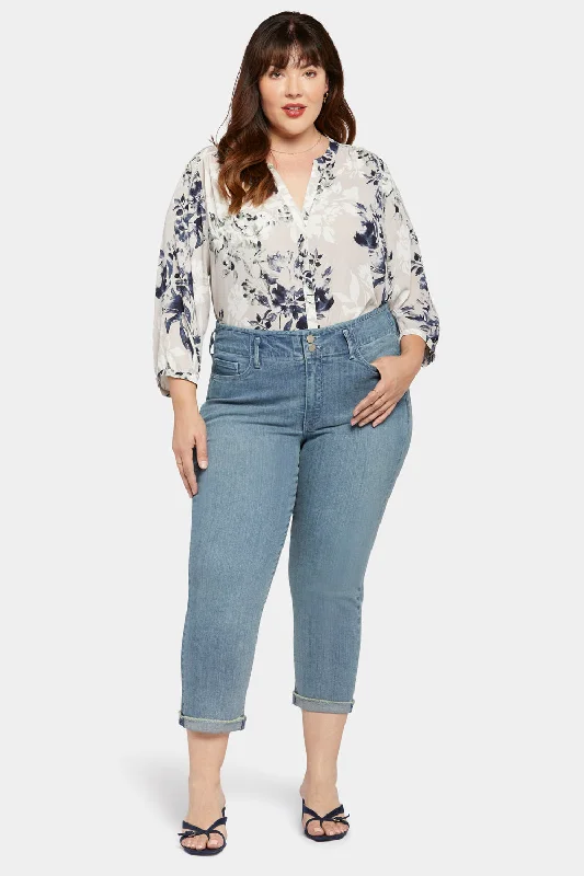 Chloe Capri Jeans In Plus Size - Thistle Falls