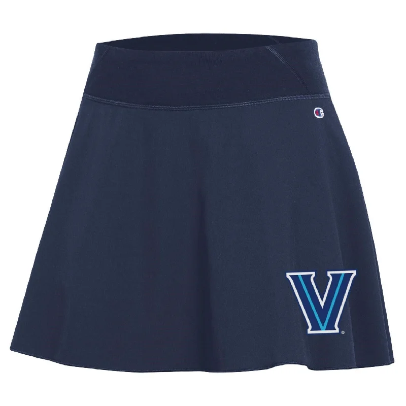 Ladies Villanova Wildcats Navy Fan Skirt