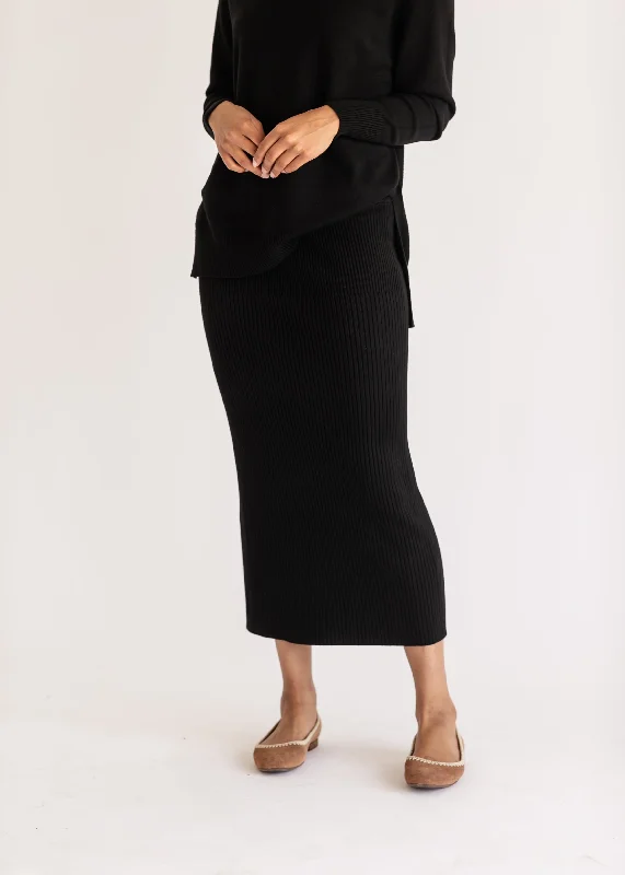 Soft Knit Ribbed Sweater Skirt - FINAL SALE Nylon Fabric Polyester Fabric Spandex Fabric Soft Knit Ribbed Sweater Skirt - FINAL SALE Nylon Fabric Polyester Fabric Spandex Fabric