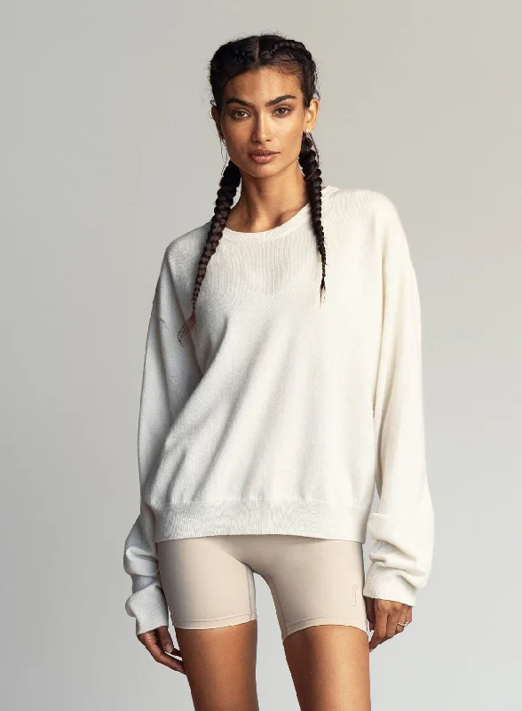 Kelly Cashmere Sweater Thin Thick Dense